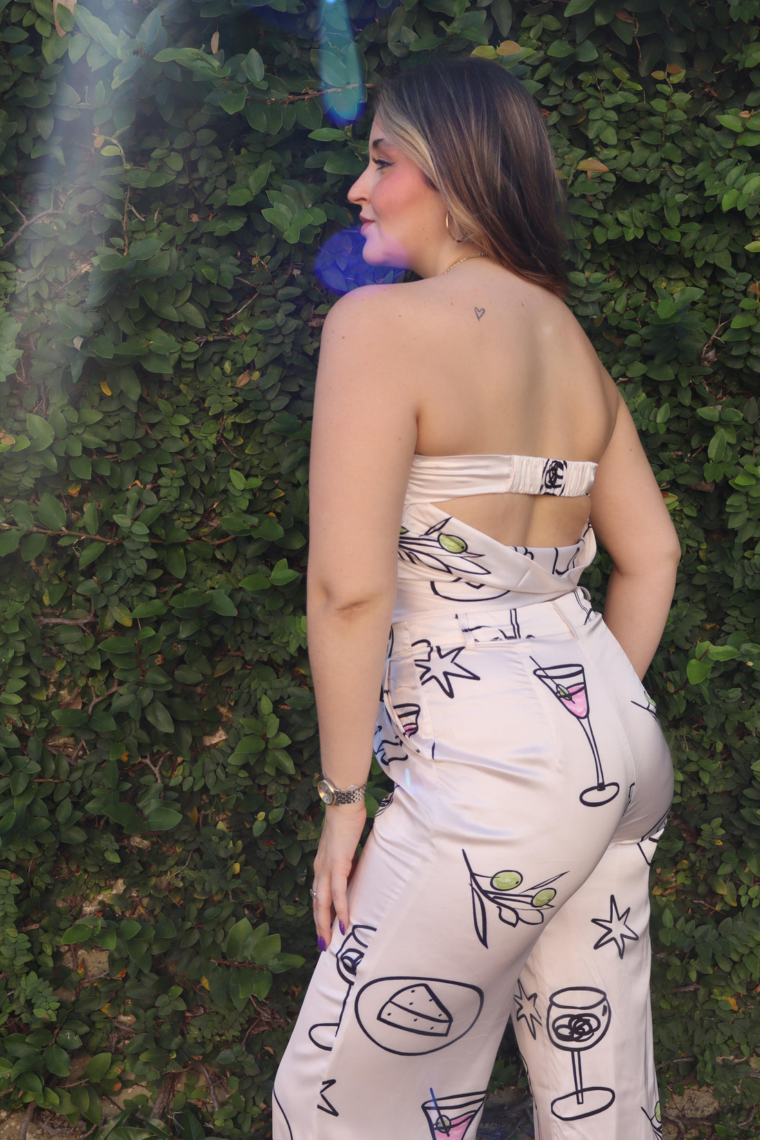 Cocktail Hour Satin Top