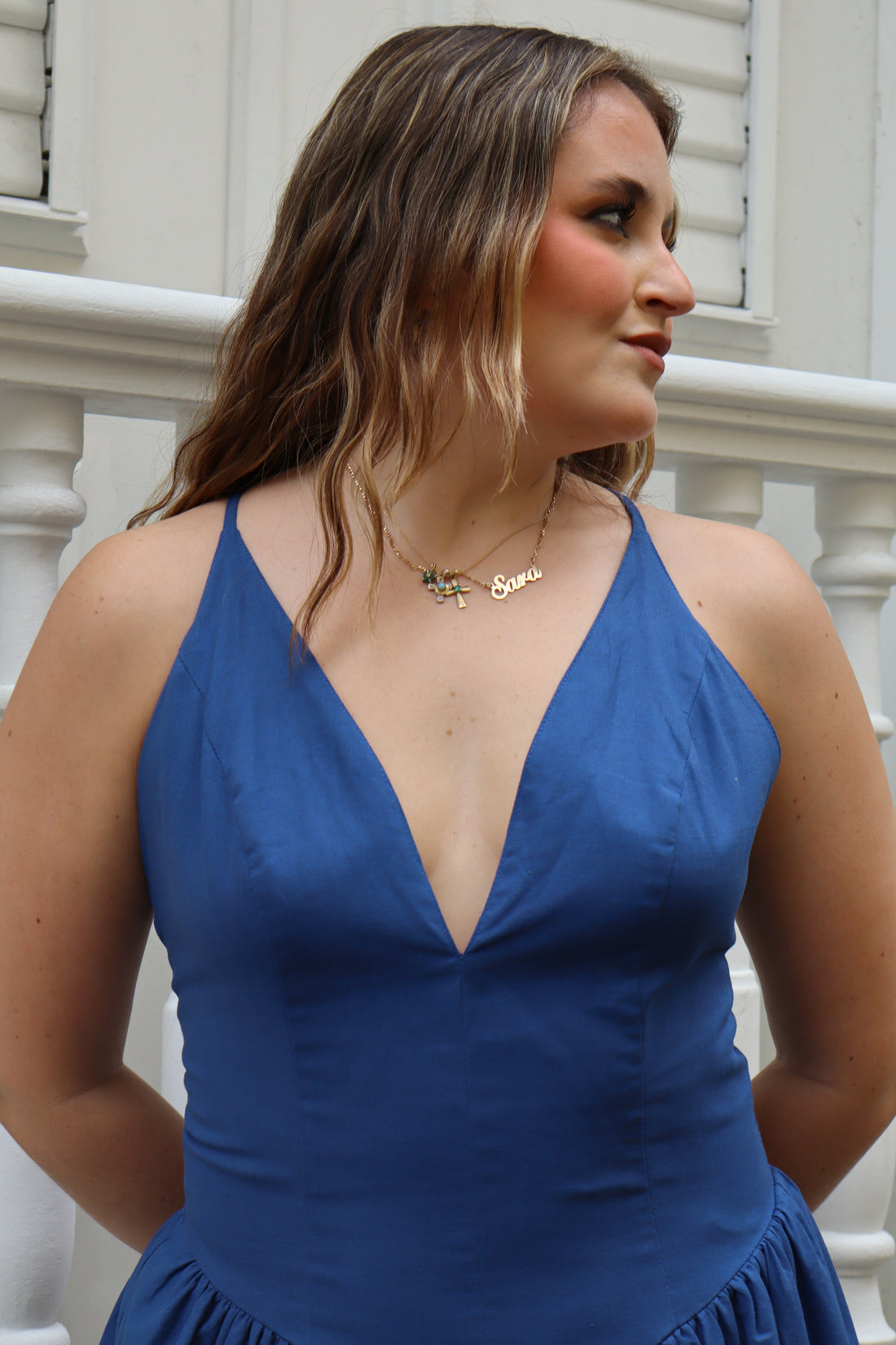 Blue Maxi Dress